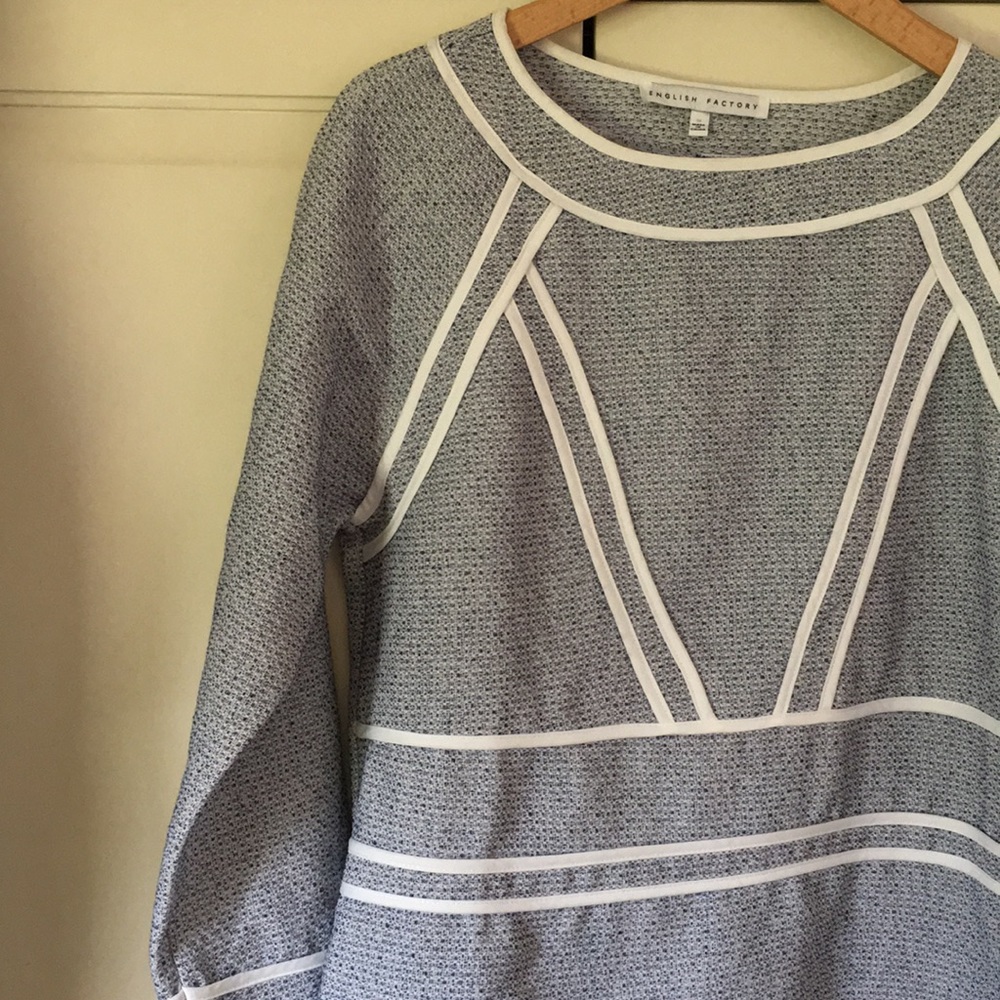 Navy Blouse - image 1